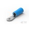 Te Connectivity Ring Terminal, 1/4 in Stud Size, 6 AWG, 600 V, PVC Insulated, Blue 52042-7 - alternate 1
